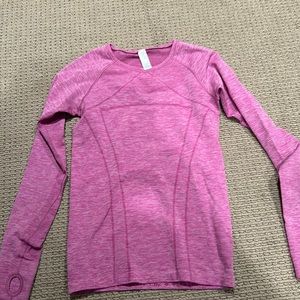 Ivivva pink long sleeve shirt, size large
